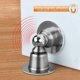thumbnail image 5 of ZHAOCHENG Promoción: 2 topes magnéticos para puerta de acero inoxidable con cinta adhesiva de doble cara 3M o tornillos (no requiere taladro) (acero cepillado), 5 of 5