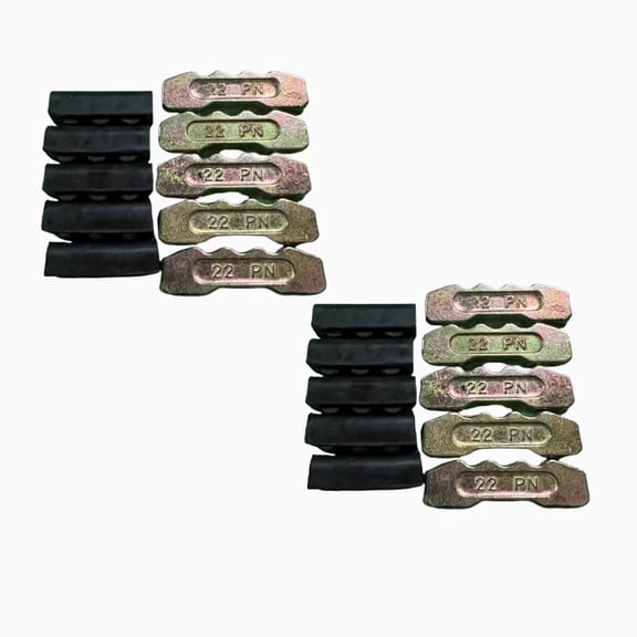 10 Pack 22PN Pin With Lock Rubber 22LK Fits for 22S Bucket Teeth Tooth
