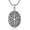 Chi Rho-02, variant on Chi Rho Necklace 925 Sterling Silver Alpha Omega Symbol Sacred Heart of Jesus Necklace Religious Christian Jewelry Gifts for Men Women