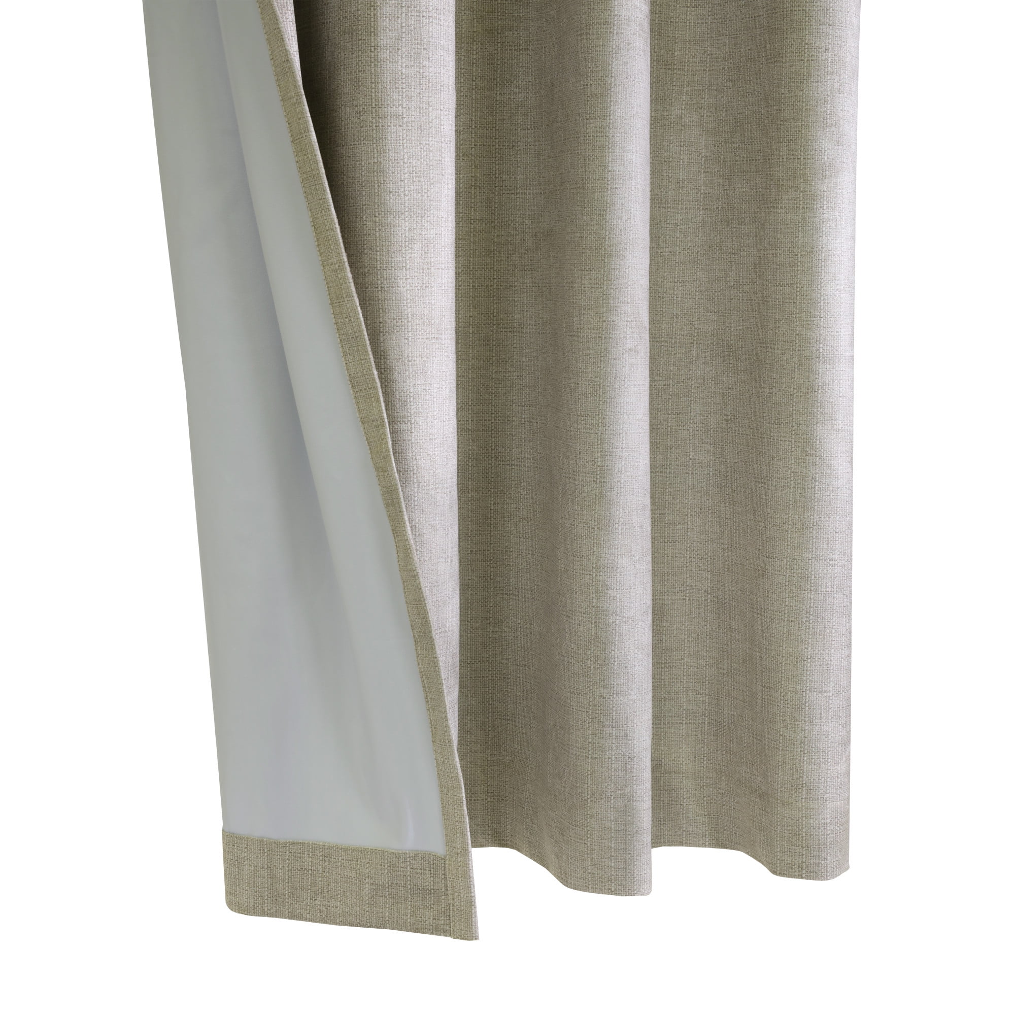 Loft Living Pristina Blackout Grommet Indoor Curtain 52 x 63 in Taupe