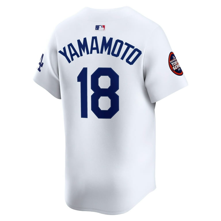 Men's Nike Yoshinobu Yamamoto White Los Angeles Dodgers 2025 MLB