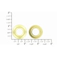 thumbnail image 5 of Grommet, Natural Brass, Solid Brass-LL (100 sets per bag), Multiple Sizes, 5 of 10