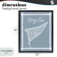 thumbnail image 4 of Stupell Industries Modern Long Live Boyhood with Border Black Floating Frame Canvas Art, 17 x 21, by Cherrywood Lane, 4 of 8