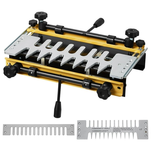 STAWAY Dovetail Jig 12-Inch - Precision Router Jigs with 3 Templates & 4 Bits for Flawless Joints - Ideal for Cabinets, Drawers & More
