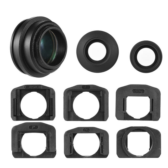 Mistaha 1.51X Viseur à Focale Fixe Loupe Loupe pour Caméra DSLR w/ 2 * Eyepatch