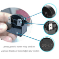thumbnail image 2 of 12X Replacement Part 3 Pin QP2-4.7/ QP2-4R7 4.7 Ohm Refrigerator PTC / Relay for Most Mini Fridges, 2 of 3