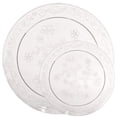thumbnail image 2 of D'VINE COLLECTION ELEGANT CLEAR PLASTIC TABLEWARE PACKAGE (20 Serving), 2 of 4