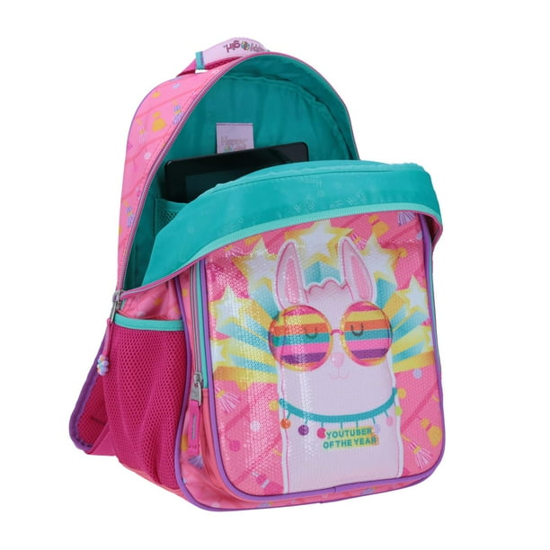 Mochila Grande Rosa Chenson Happy Girl Primaria CHEI para nina Porta tablet de hasta 10 CHENSON HG65418 P Walmart en linea