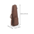 thumbnail image 2 of Sac de Rangement pour Ukulélé Étui de Rangement pour Ukulélé Pochette de Rangement pour Ukulélé Portable pour Voyage, 2 of 8