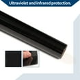 thumbnail image 6 of Unique Bargains Car Window Tint Film Window Privacy Film Car Nano Ceramic PET 9.84 ft x 29.92 inch 1 Pc Black Silver Tone VLT 18% IRR 65% UVR 85%, 6 of 8