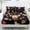 Christmas Black Reindeer, variant on KEIAHUAN Fall Bow 3 Pcs Fitted Sheet Set with 2 Pillowcases, Argyle Bedding Set, Breathable, All Seasons, Soft, Stretchy Deep Pocket, Anti-Slip, Machine Washable, No Fading, Guest Room, King