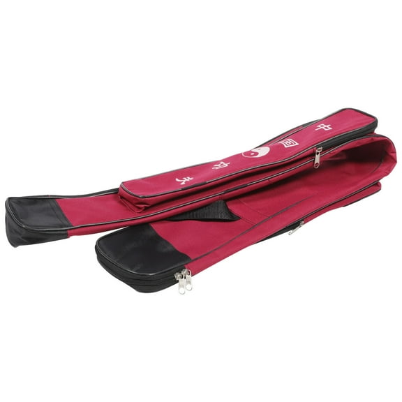 SILENRADAWN Red Canvas Storage Bag , Lightweight, , Portable Outdoor Carrying Case 1 Pc
