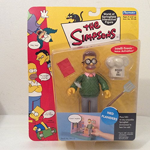Figurine articulée Ned Flanders série 2 des Simpsons