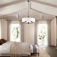 thumbnail image 3 of 41775-92 Livex Lighting Edinburgh - 5 Light Pendant In Transitional Style-14 Inches Tall and 23 Inches Wide-English Bronze Finish    -Traditional, 3 of 10