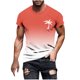 thumbnail image 2 of Tops para hombre, blusas y camisas de manga corta con cuello redondo para hombre, jersey informal de moda con estampado de cuello redondo para hombre, pantalones cortos deportivos para fitness, blusa, 2 of 5