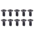 thumbnail image 2 of 10 Piezas de Hierro CUTICAT para Interruptor de Guitarra Tornillos de Montaje Negro, 2 of 8