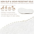 thumbnail image 5 of Knivor Wedge Sandals for Women Ankle Strap Espadrille Sandals Stud Trim Platform Open Toe Summer Casual Sandals Non Slip Sole Adjustable Buckle for Casual Daily,Beach, 5 of 9
