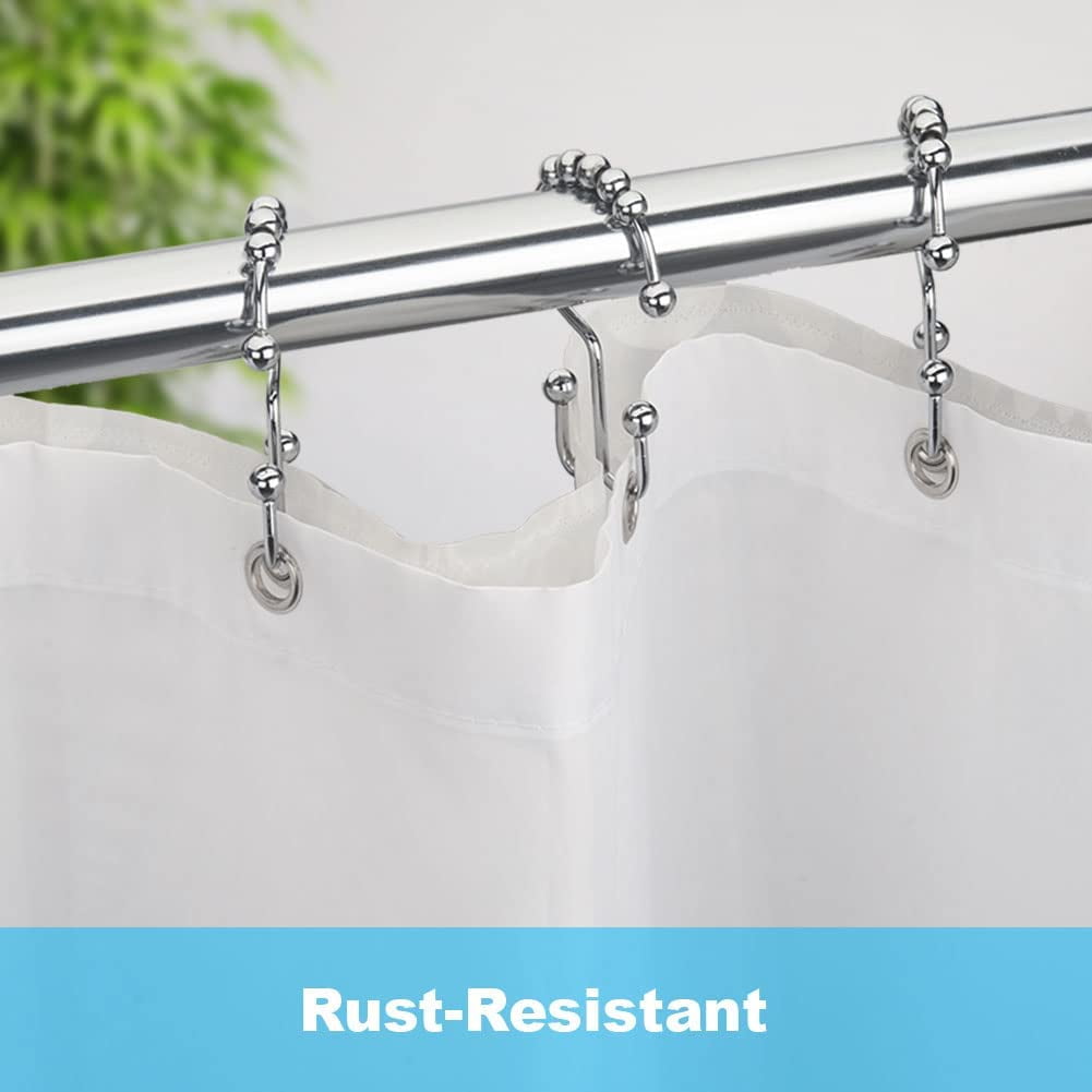Excefore Curtain Rings with Clips, 20 Pcs Large Heavy Drapery Rings Hooks  Used for Hang Drapes Caps Pictures Rustproof Decorative Curtain Rings for  Bathroom Living... UAE | Dubai, Abu Dhabi