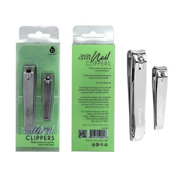 Pursonic  Nail Clipper - 2 Piece