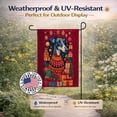 thumbnail image 5 of Greyhound Holiday Christmas Garden Flag 11.25 in x 15.5 in, 5 of 7