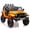 Orange, variant on 24V 4-wheel Drive Kids Ride-On Truck with Remote Control | 2-Seater Off-Road UTV, Switchable 2WD/4-wheel Drive, LED Lights & Storage for Boys Girls 3-8 Years Old