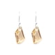 thumbnail image 4 of Juego de aretes y cadena con dije corte DeArt ZVEZDA plata mexicana ley .925 Golden Shadow, 4 of 5