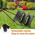 thumbnail image 6 of Sidasu RV Steps with Handrail,Hot Tub Steps with Handrail,Mobile Home Stairs 3 Steps,Non Slip Panel,Portable Stairs for 5th Wheel RV, 6 of 10