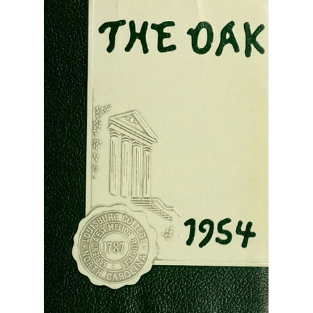 (Custom Reprint) Yearbook: 1954 Louisburg College - Oak Yearbook (Louisburg NC)