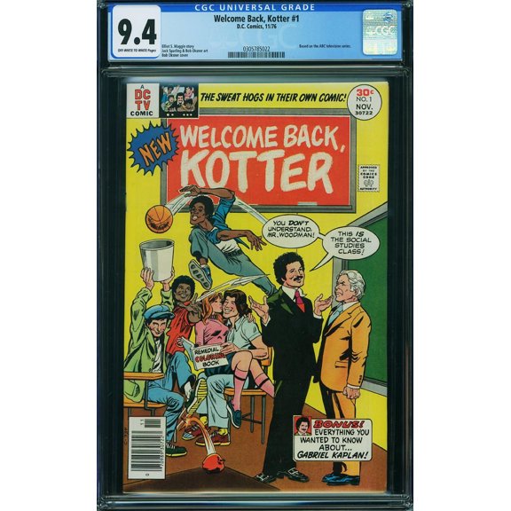 Welcome Back, Kotter #1 - CGC 9.4 Comic Book