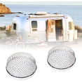 thumbnail image 5 of HQRP 2-Pack 2.8" RV Furnace Vent Covers Flying Bug Insect / Rodent Screen w/ Installation Tool Replacement for Camco 42141 FUR-200, 5 of 7
