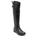 thumbnail image 1 of Breckelles Rider-82 New Women Crinkle Leatherette Round Toe Riding Thigh High Boot, 1 of 6
