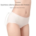 thumbnail image 2 of Ropa interior de algodón de fibra larga sin costuras para mujer, entrepierna antibacteriana de algodón puro, ropa interior triangular para mujer, 2 of 3