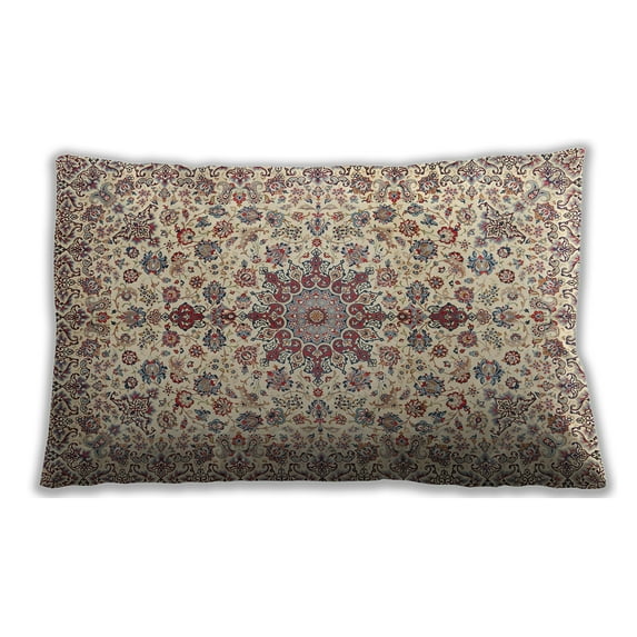 Ahgly Company Indoor Rectangular Traditional Lumbar Throw Pillow, 13 inch by 19 inch