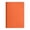 Orange, variant on A7 Premium Leather Cover Notebook Sewn Binding Softcover Notebook Ink-Resistant Pocket Notepad With Thicked Paper10-Color Portable Notepad for To-Do Lists,Business Meeting Records(100Shts)