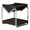 thumbnail image 4 of Furniture of America Ovan Open Design 1-Shelf Wood Wenge End Table, 4 of 6