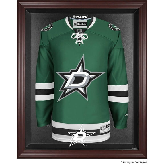 Mounted Memories NHL Jersey Display Case - Dallas Stars - Mahogany