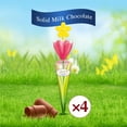 thumbnail image 2 of Lindt Chocolate Tulips, Milk Chocolate Candy, Easter Chocolate, 1.9 oz, 4 Count, 2 of 12
