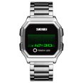 thumbnail image 1 of SKMEI Montre Tactile Numérique pour Hommes Affichage de l'Heure Rétroéclairage Étanche 3ATM, 1 of 8