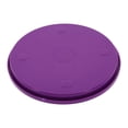 thumbnail image 6 of LITTLE HOME 360 Degree Rotating Cake Turntable Stand for Cake Decorating, Revolving Plate for Baking Pastry, ABS Material, Purple , 14 x 1.5 cm, 6 of 8