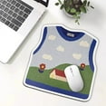thumbnail image 3 of Cute Personality Sweater Print Mouse Pad for Office and Dormitory, High-Quality Computer Desk Pad for Home & Travel, 3 of 5