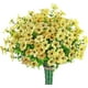 thumbnail image 5 of Ramo De Flores Artificiales De Seda Violeta, Arreglo Floral De 7 Puntas, Decoración Para El Hogar O La Oficina.,Vsgery, 5 of 9