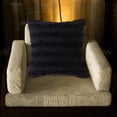 thumbnail image 4 of Funda de almohada moderna con borlas de color liso, funda de cojín para respaldo, tela lavable y extraíble, para sala de estar y dormitorio, decoración del hogar, material de poliéster, 4 of 9
