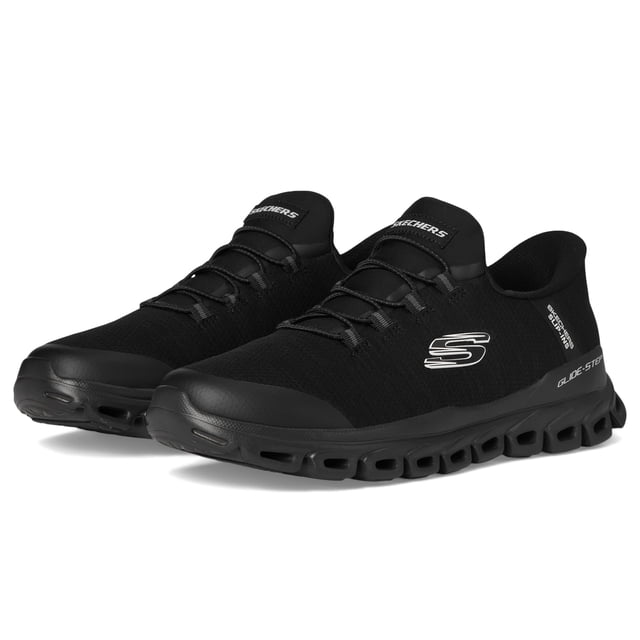 Sneaker Skechers Glide-Step Zefyr Hands Free Black Men 11.5