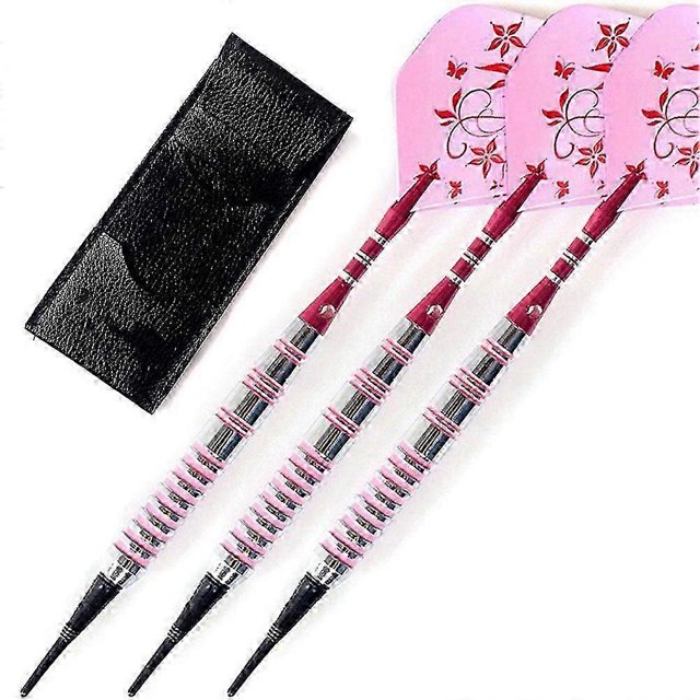 Professional Darts 17g Pink Soft Darts Electronic Soft Tip Darts With Aluminum Alloy Shaft Outdoor Tools