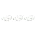 thumbnail image 4 of ZLight Support de Rangement Contemporain pour Salon Support Flottant Étagère pour Organisation Étagères Style Clair un Ensemble de 3, 4 of 6