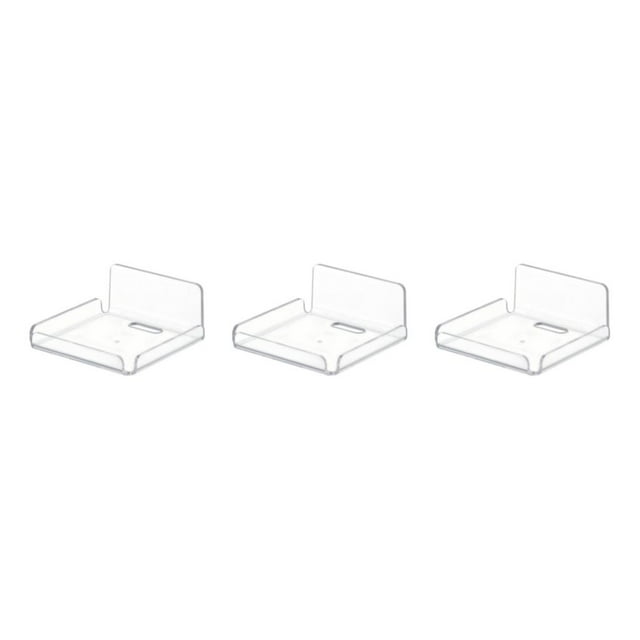 Maytalsory Elegant Floating Shelf Stand for Living Room Convenient Storage Solution Box Router Style A 3Set