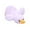 Purple, variant on Funix Cute Explosive Hair White & Yellow Ducks Dolls, Soothing Pillow & Plush Toy, Big Goose Doll, Soft Toy for Sleep & Relaxation Gift
