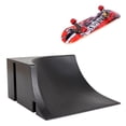 thumbnail image 2 of Cagogo 6Pcs Finger Skateboard Ramp Parts, Skate Parks Kit Ramp Parts for Fingerboard Training, Fingerboard Ramp Skateboard Props forKidsTeens, Portable Mini Skateboard Ramp Kit for Fingerboard, 2 of 9