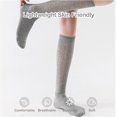 thumbnail image 4 of CoCoMangos Women's Sheer Slouch Knee High Socks Argyle Pattern Calf Boot Stockings, 4 of 7