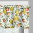 thumbnail image 5 of Ambesonne Colorful Valance & Curtain, Orange Clementine Tree, 55"x45", Multicolor, 5 of 6